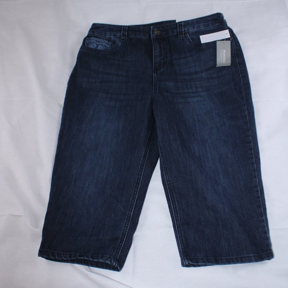 Christopher & Banks petite Denim Capris Sz. 10p